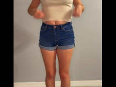 Sexy MILF getting dressed