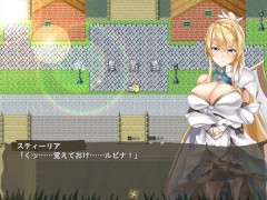 【#03 アルテミスパール～海賊姫ルビナと幻の秘宝～実況(体験版)】金髪爆乳女騎士が原始人に中出しされる。(アニメーションRPGエロゲー) 15/16