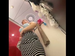 Masturbate in the fitting room. Change clothes and flash tits - Screenshot 13 of 16 - Fitting Room