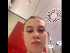Masturbate in the fitting room. Change clothes and flash tits - Screenshot 15 of 16 - 18 Year Old