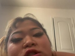 Asian thot sucks my dick before work - Screenshot 11 of 16 - Asian