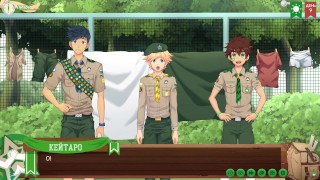 Game The Path Of The Camp Of Friends Path 2 Episode 3 Washing With Taiga Russian Voice Acting
