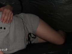 テントの中でバレないように声を抑えて汗だく中出しセックス。興奮しすぎて連続イキする素人カップル	野外露出 投稿 ハメ撮り 個人撮影 声我慢 イキまくり 変態 手コキ おっぱい 美乳 巨乳 キャンプ - Screenshot 1 of 16 - バレないように