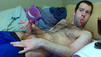 😈🍆💦 Daddy Cums Hard In Bed. xD
