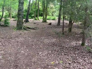 A Summer Walk in the Woods Ended up with a Huge Desperate Wetting Accident- almost got Caught!
