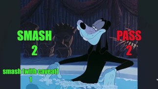 A cartoon dilf smash or pass in time for Father's Day