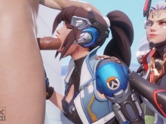 Corrupting Widowmaker - Screenshot 1 of 16 - Blowjob