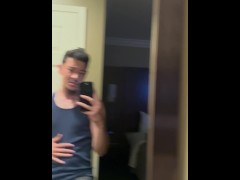 Cumming thru my graysweats @allforyou47