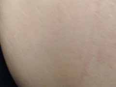 Asshole Extreme Closeup Hairy Red Fingernails