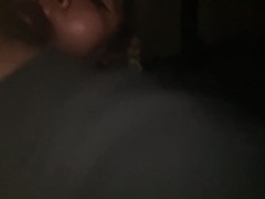 Bad girl records herself sucking my dick