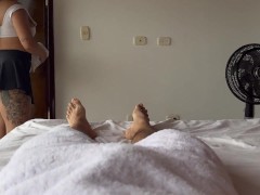 Fucking my stepmom while my dad is away, full story