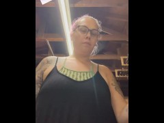 BBW step mom MILF wake and bake 420 smoking fetish bong rips