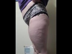 a booty tease and titties