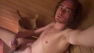Caught jerking off in the gyms public sauna