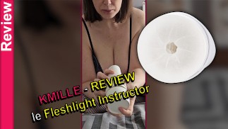 Kmille teste le Fleshlight Flight Instructor