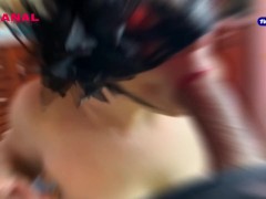 🔥 Hardcore Passionate Couples Play with Stockings & High Heels - Big Cock Closeup Cumshot - OKSiAna