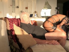 Sexy Ebony horny hotmilf ready to be eaten and deep fucked  by her sugar daddy and she comes harsd