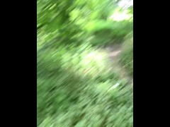 Risky Walkway Forest Piss - Screenshot 14 of 16 - Pee