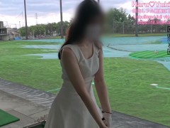 【素人】ゴルフパンチラ練習の後はサウナ＆ジャグジー中出しセックス 素人カップル/美少女/色白美乳/中出し/フル動画(47分)/일본여대생과질내사정섹스 - Screenshot 7 of 16 - 日本人 カップル