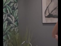 Messing about in the bathroom