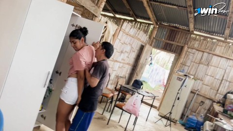 THE OLD STEPFATHER FUCKS HIS INNOCENT BUSTY AND BIG ASS STEPDAUGHTER, REAL HOMEMADE.