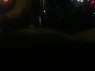 Fleshbating in Front of Truckers