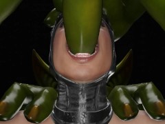 Catwoman gets raided by goblins