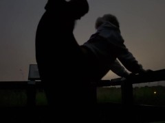 Public quicky by the lake