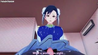 All Girls From Street Fighter Give You A Footjob Hentai POV