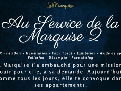 French Audio Porn | Tu te draines les burnes tous les jours pour ta maîtresse