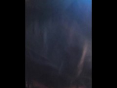 Latina showered after threesome then sucks my dick again whilst her friend watches and mastturbates