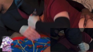 Sperma auf meinem Gesicht, gib mir eine Gesichtsbehandlung