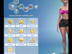 Toda una diva creando sims (SIMS 4)