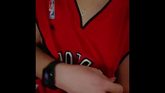 多伦多猛龙队球迷闪光