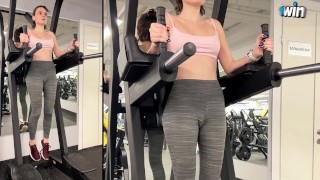 Fit Girl Pickup At The Gym Turns Into A Seductive Home Date