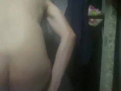 Bouncing on him