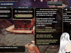 Monster Hunter Rise with Ver.r Nude/Futa Mods +18 Gameplay PL #2 - three busty trans girls