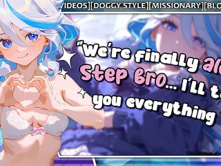 Hentai Joi - Are You Going To Be a Good Step-Brother For Furina?