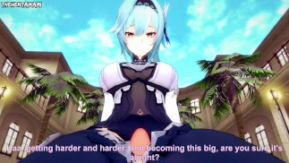 Genshin Impact Eula дает вам хентай футджоб от первого лица