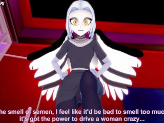 Hazbin Hotel Lute gives you a Footjob Hentai POV