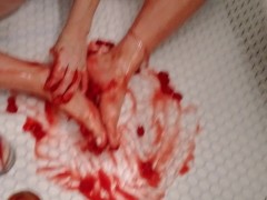 Sploshing with Canned Cherries