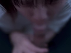 口からこぼれる精子もごっくんする素人女の子♡cum in mohth gokkun