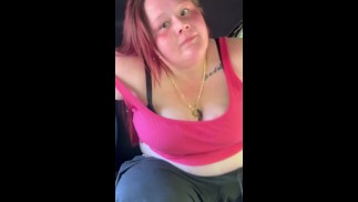 Twerking & masterbating in my car in public