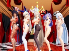 [4k mmd]   Blue Archive Millennium Science