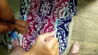 Huge handjob cumshot