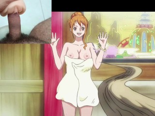 Nami and Nico Robin in the Bath Uncensored Scene of Nami
