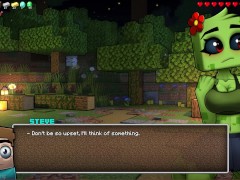 Green Minecraft Girl Fucked Me!!! I Love Her ❤ HornyCraft  Route #2