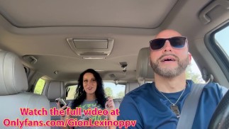 Fuber Fake taxi fucks me with no condom