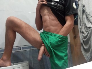 My Friend Asked me to do the Helicopter with my Big Flaccid Dick