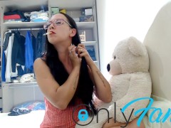 sexy smoking compilation  masturbation